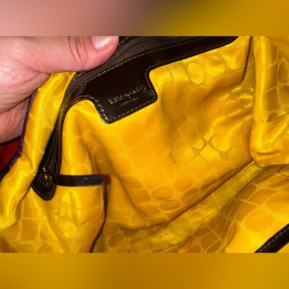 Purple Nylon Kate Spade Tote Bag Large Size - Picture 11 of 16